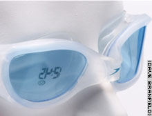 High tech svømmebriller til kystlivreddere